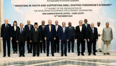 Erdoğan'dan D-8 Zirvesi'nde KOBİ Çağrısı