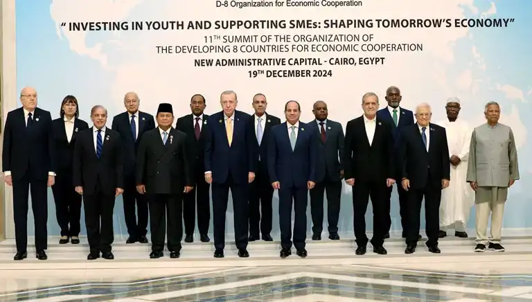 Erdoğan'dan D-8 Zirvesi'nde KOBİ Çağrısı